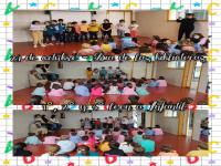 El alumnado de primer, segundo  y tercer curso han leído los cuentos que han inventado a los niños y niñas de infantil